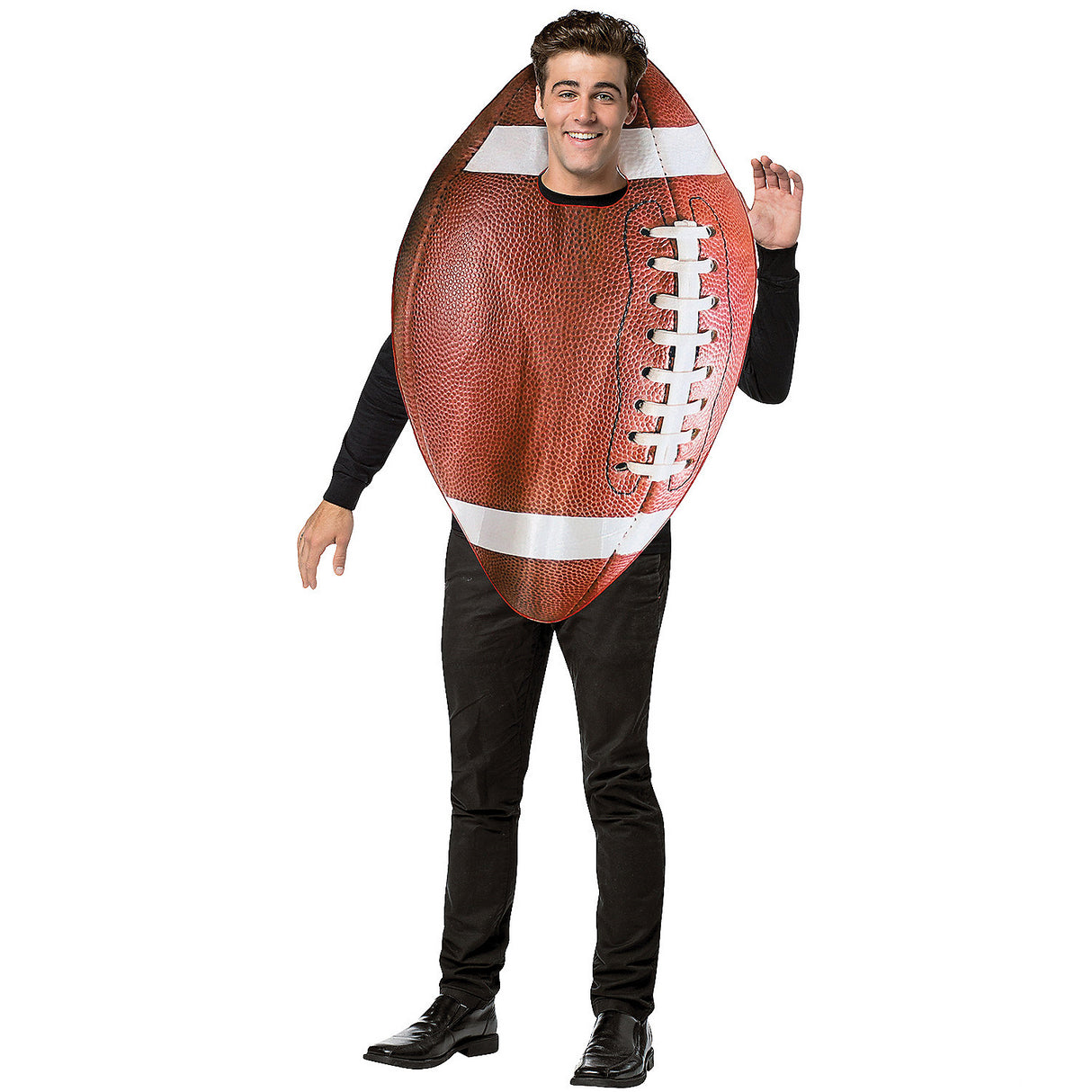 Football Adult Costume for Halloween Themed Parties Celebrations and Events
