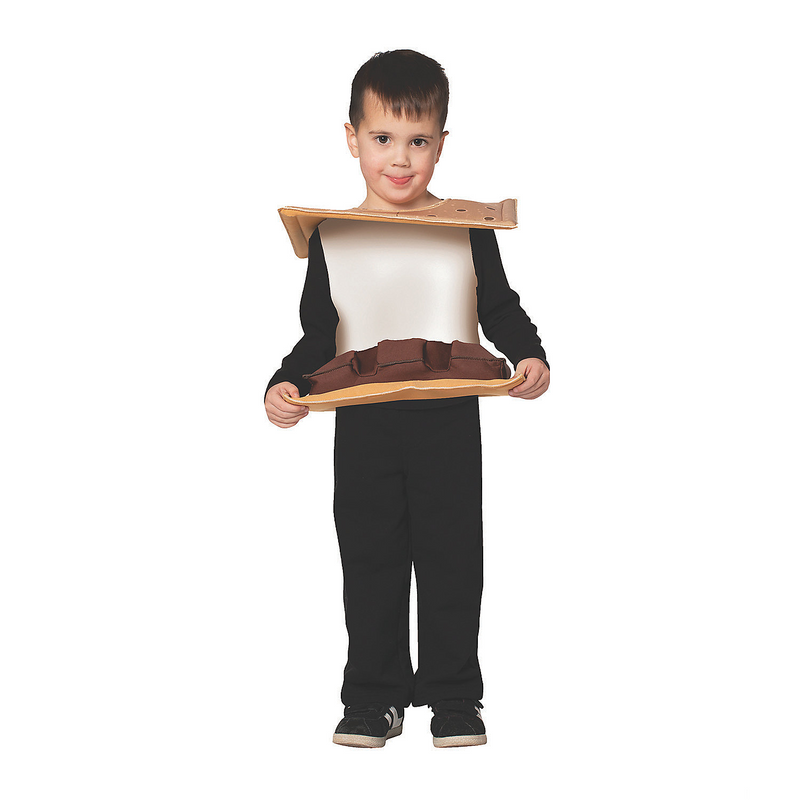 S'mores treat costume for kids Halloween