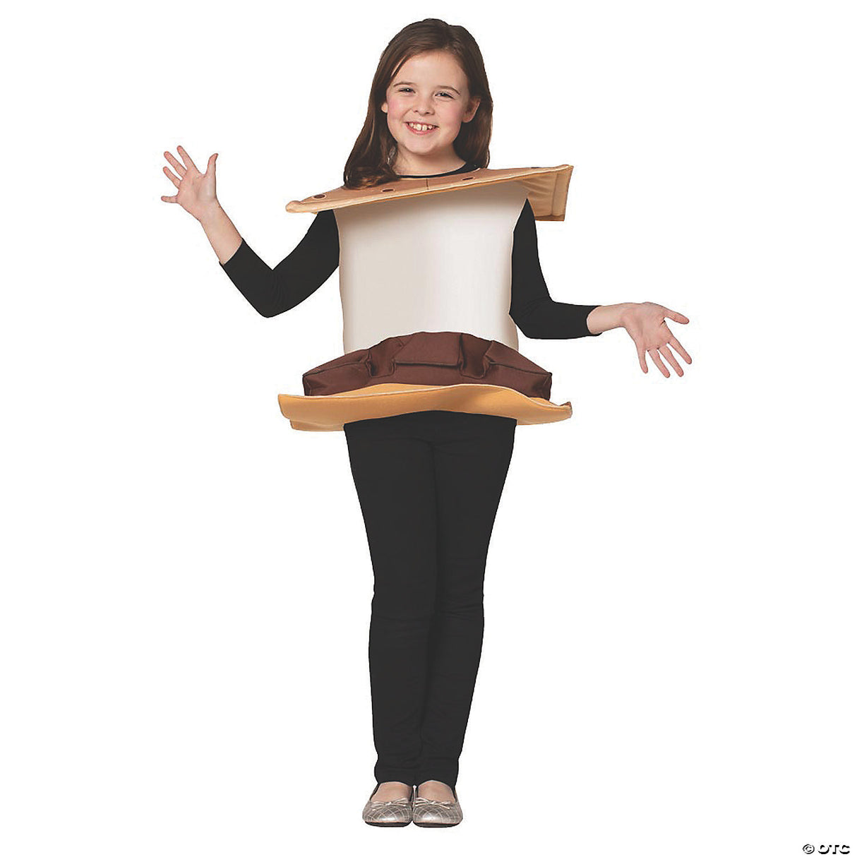 Delightful S'Mores Child Costume for Halloween Parties and Fun Themed Events