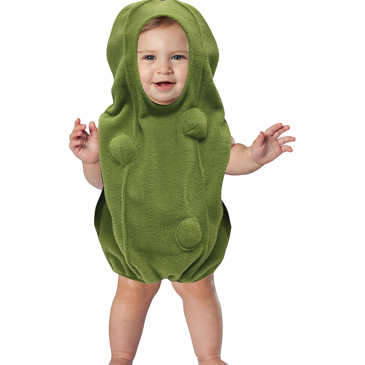 Adorable Gherkin Pickle Bunting Baby Costume for Halloween Parties and Community Events