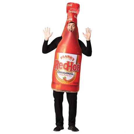 Frank's Red Hot Bottle Costume