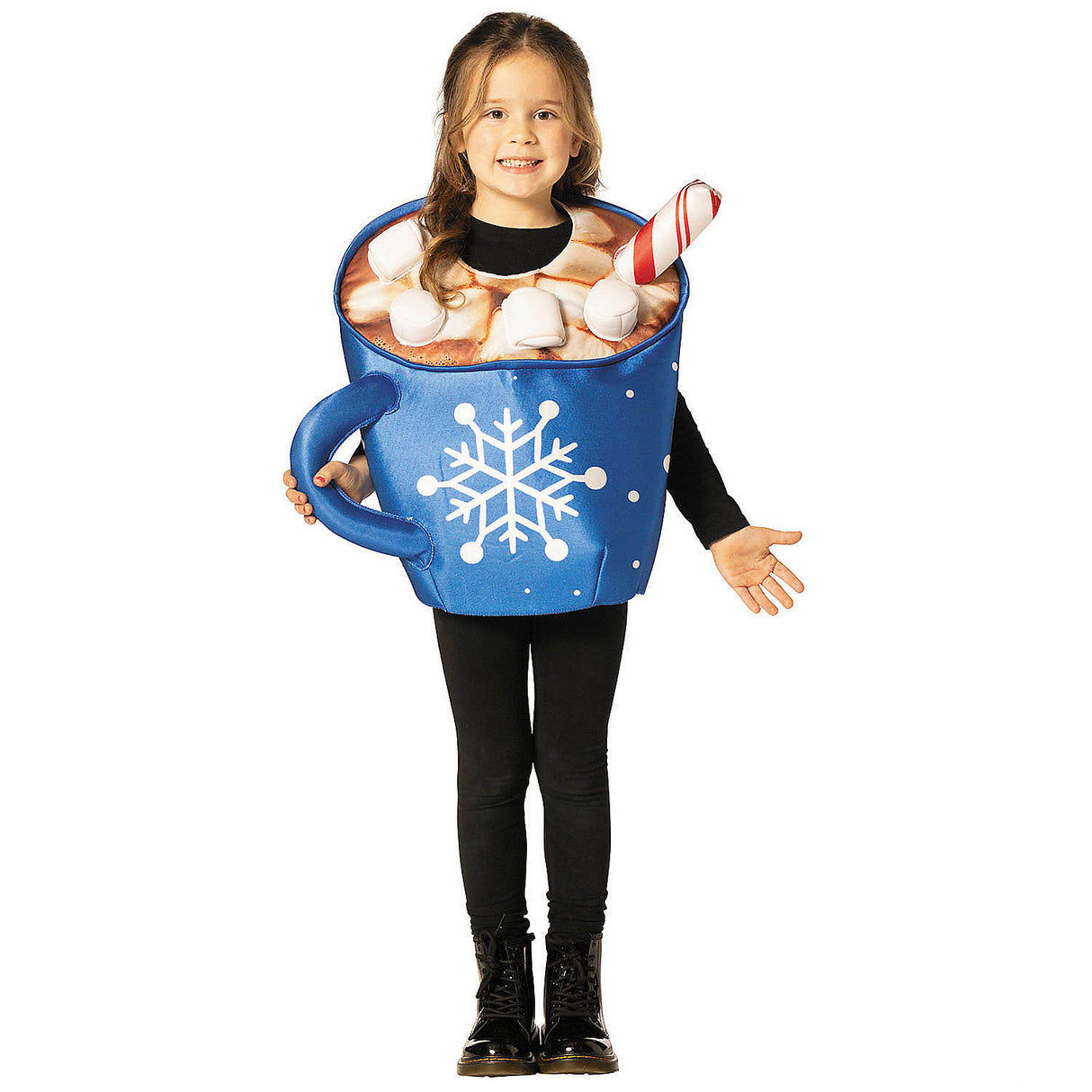 Adorable Kids Cup of Hot Chocolate Foam Tunic Costume for Halloween Parties and Fun Dress-Up Events
