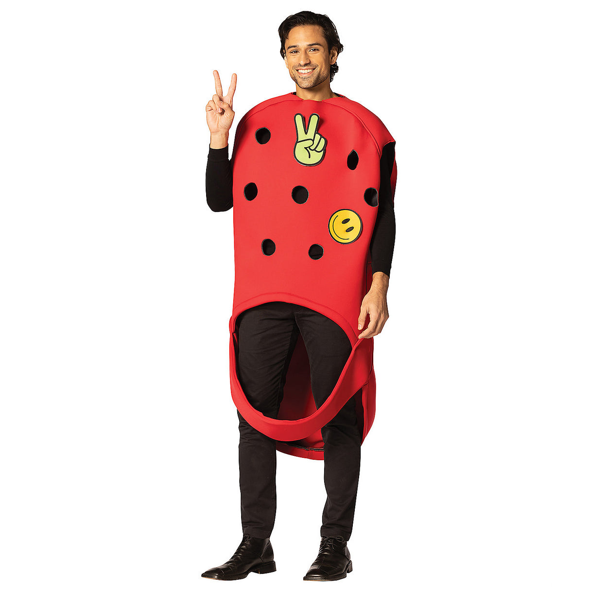 Hilarious Adults Garden Clog Beach Shoe Costume for Halloween Parties and Funny Dress-Up Events
