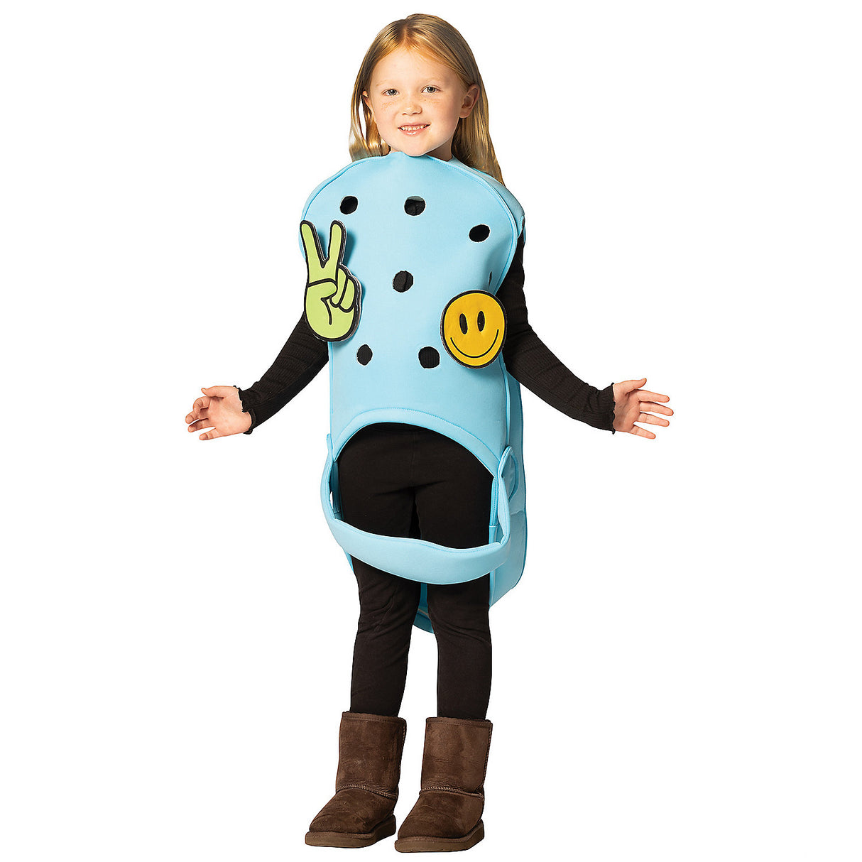 Adorable Kids Garden Clog Beach Shoe Costume for Halloween Parties and Creative Dress-Up
