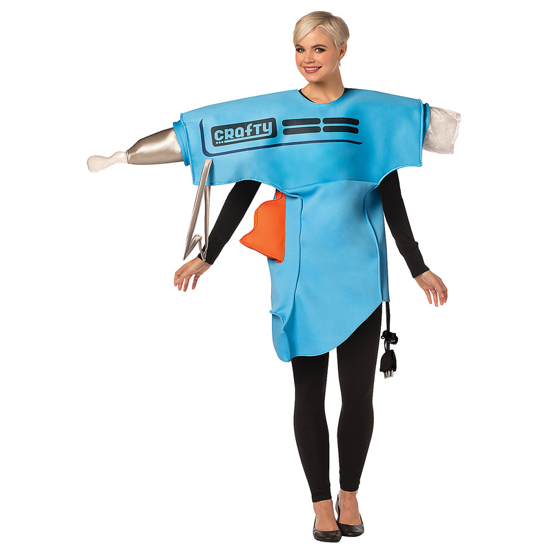 Hilarious Glue Gun Costume for Halloween Craft Parties and Funny Themed Events