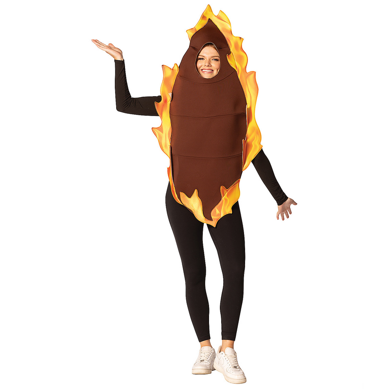 Hilarious Adults Hot Shit Costume for Year-Round Fun Parties Events and Creative Dress-Up