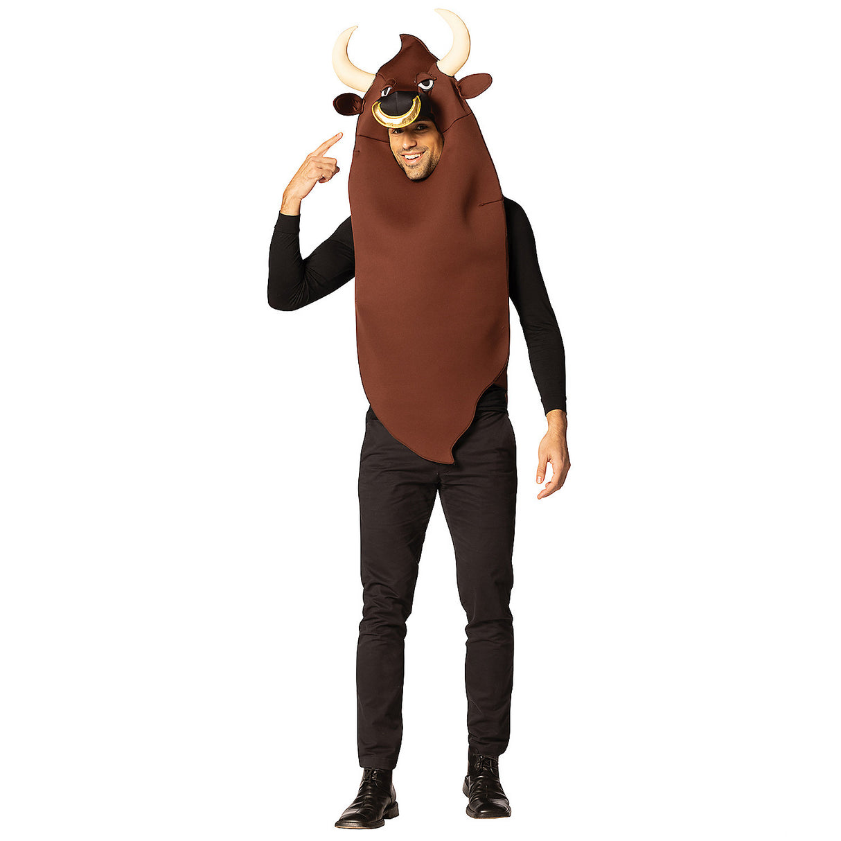 Adults Bull Shit Costume for Funny Humorous Parties and Unique Dress Up Events