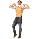 Adults Mardi Gras Flasher Shirt Costume