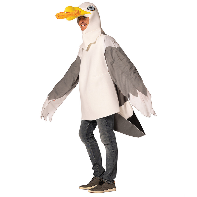 Fun Adults Seagull Costume for Halloween Parties Themed Events and Group Celebrations