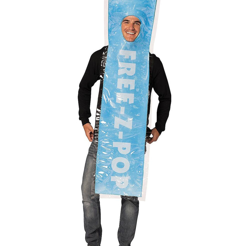Adult blue Free-Z-Pop foam costume for Halloween