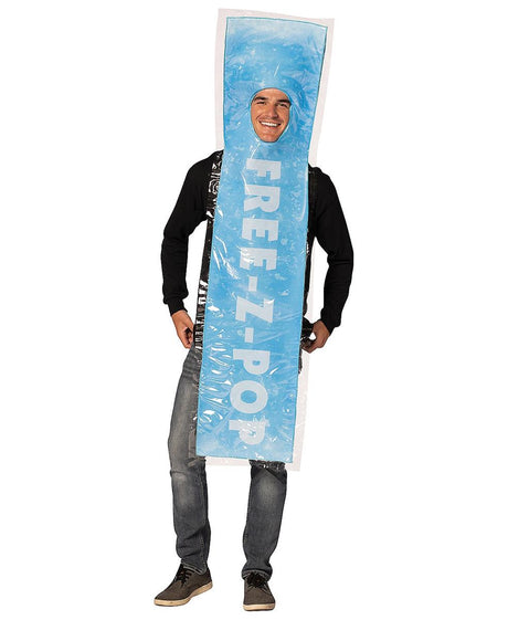 Adults Blue Free-Z-Pop Ice Costume