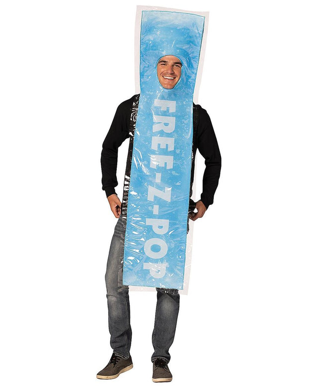 Adults Blue Free-Z-Pop Ice Costume