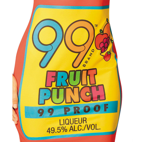 Adults 99 Brand Fruit Punch Bottle Dress Costume
