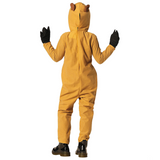 Kids Capybara Hooded Jumpsuit Costume