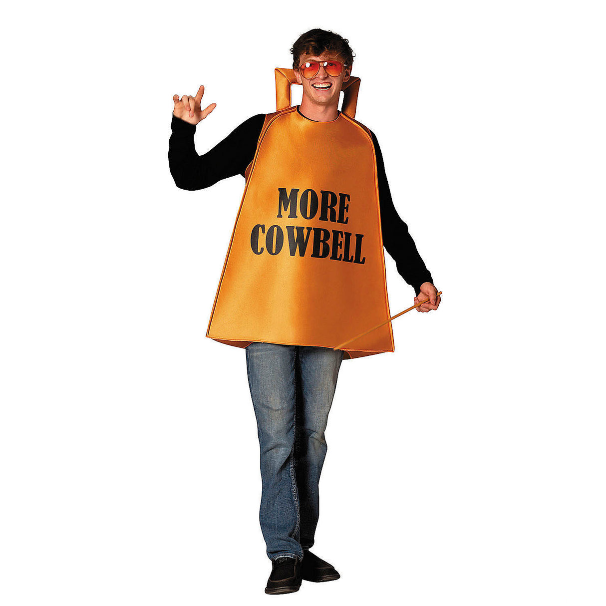 Adults More Cowbell Tunic Costume for Fun Halloween Parties and Themed Events