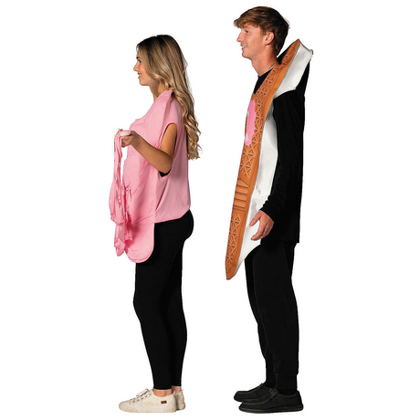Adults Sneaker & Stuck Gum Couples Costume