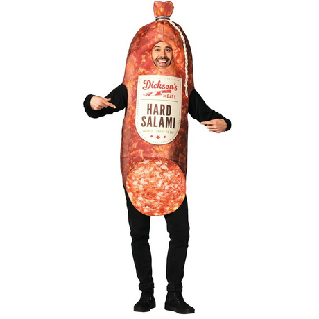 Adult's Smoked Hard Salami Costume
