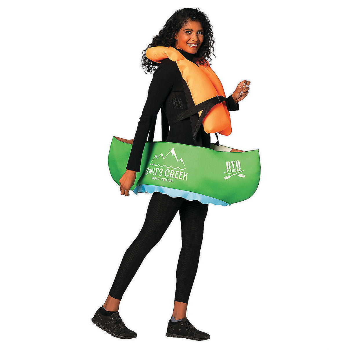 Clever Adult S#!ts Creek Boat Rental Costume for Fun Events and Themed Gatherings