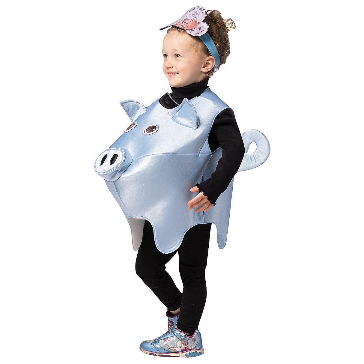 Fun Kids Piggy Bank Costume for Halloween Parties and Dress Up Events