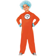 Kids Dr. Seuss Thing 1 or Thing 2 Jumpsuit Costume