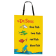 Adults Dr. Seuss One fish, two fish, red fish, blue fish Quick Change Book Cover Costume
