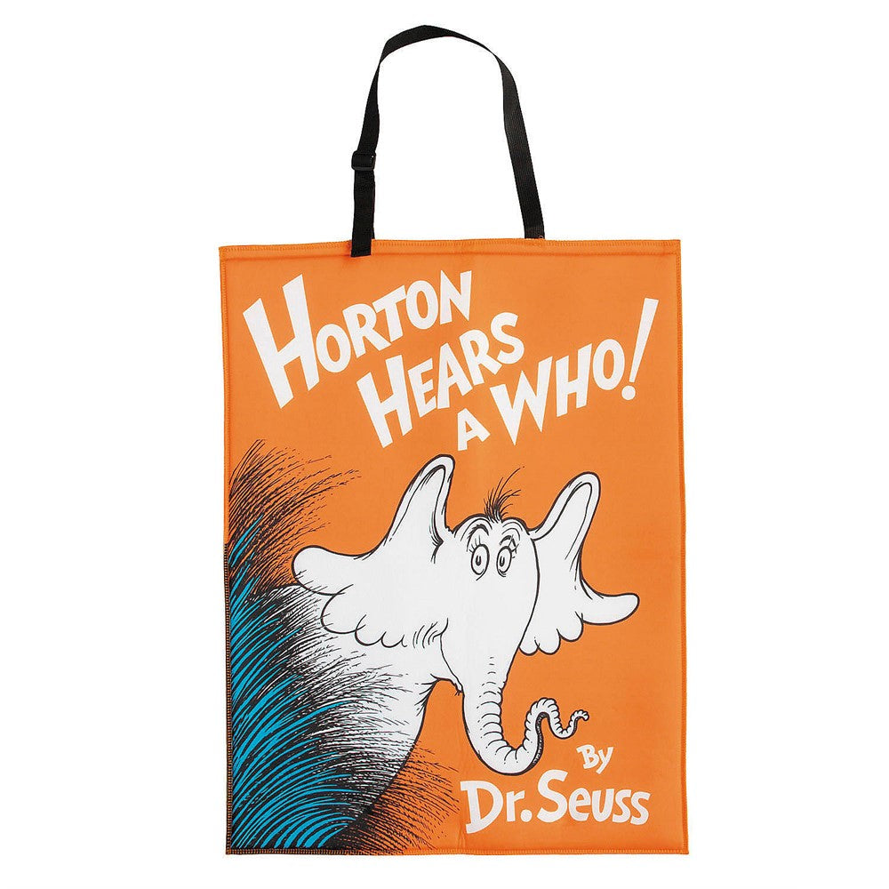Adults Dr. Seuss Horton Hears a Who Quick Change Book Cover Costume for Halloween Parties and Themed Events