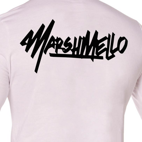 Adults Marshmello Long-Sleeved T-Shirt Costume