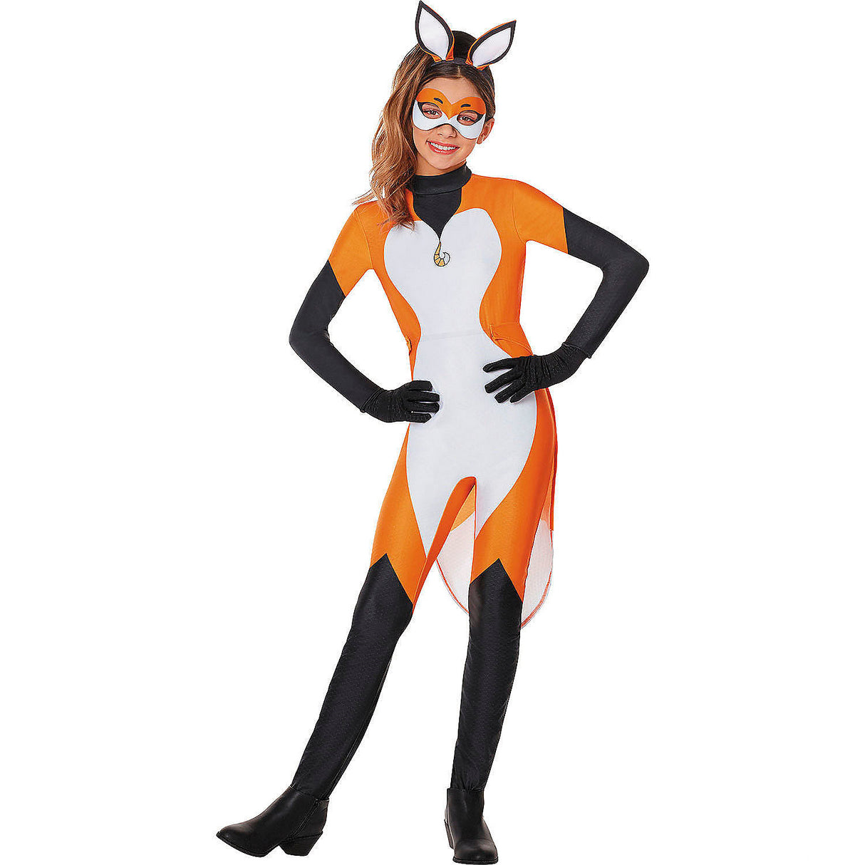 Kids Rena Rouge Costume for Halloween Parties Dress Up and Superhero Adventures