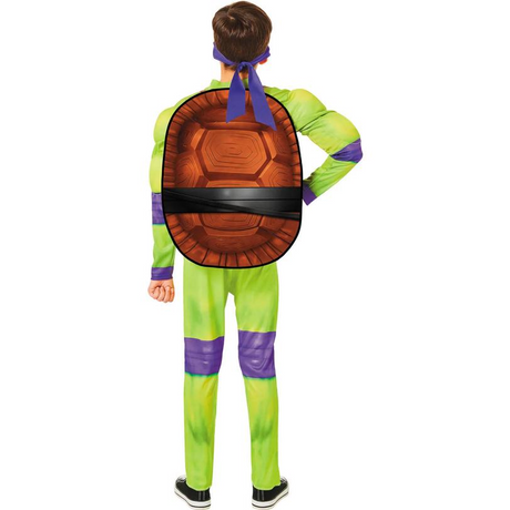 Kids Teenage Mutant Ninja Turtles Movie Donatello Jumpsuit Costume