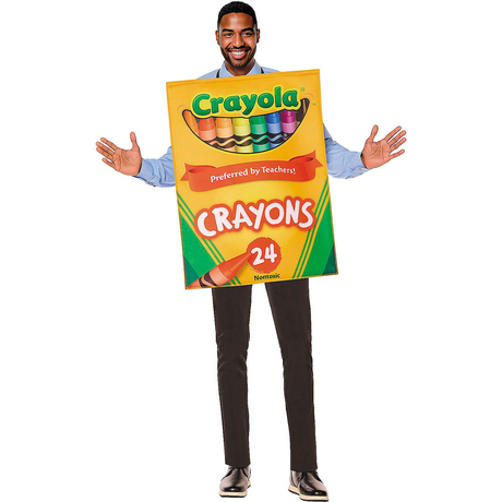 Adults Crayola Crayon Box Foam Costume