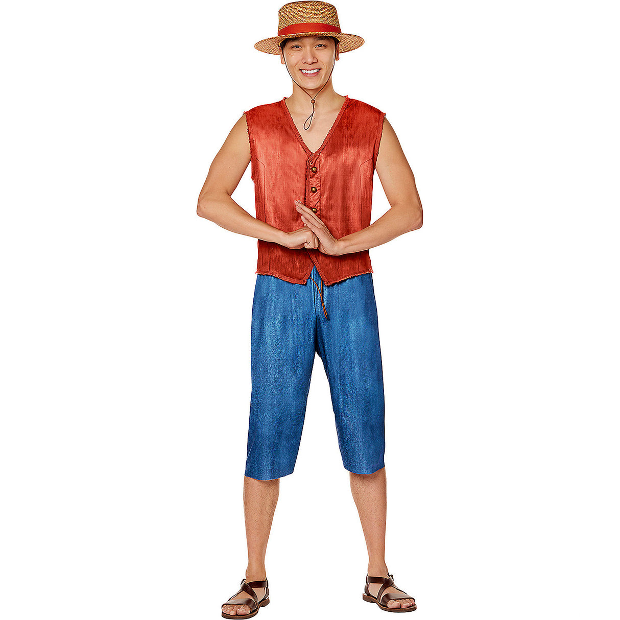 Officially Licensed One Piece Monkey D. Luffy Costume for Halloween Parties and Costume Events