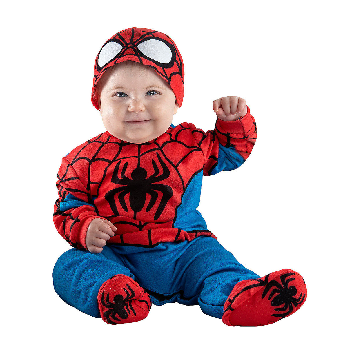 Adorable Spider-Man Infant Costume for Halloween Family Themes and Fun Imaginative Play