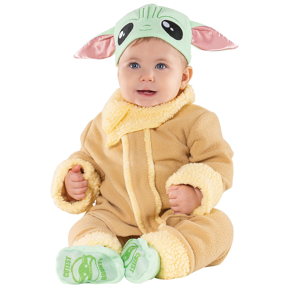 Adorable Grogu Infant Costume for Halloween Family Theme Parties and Star Wars Adventures