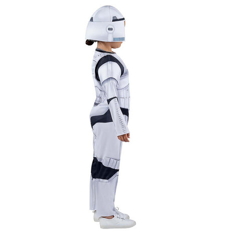 Deluxe Star Wars Stormtrooper Costume for Toddlers Halloween Parties and Everyday Dress Up Fun