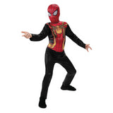 Marvel Spider-Man Integrated Suit Child Costume for Halloween Parties Comic Con and Birthday Celebrations