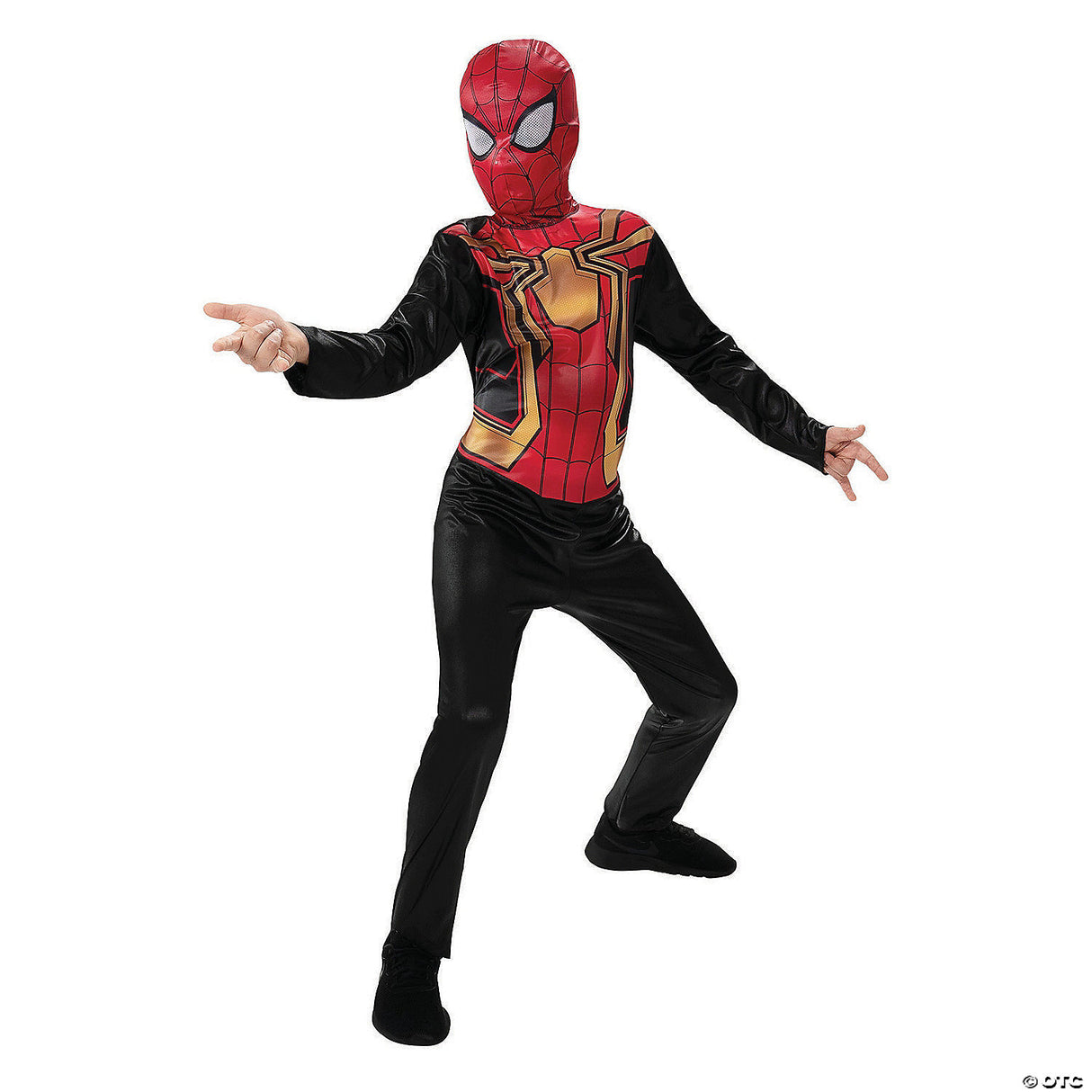 Marvel Spider-Man Integrated Suit Child Costume for Halloween Parties Comic Con and Birthday Celebrations
