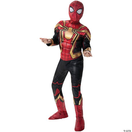 Marvel Spider-Man Integrated Suit Child Costume for Halloween Adventures and Themed Birthday Parties