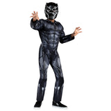 Black Panther Child Costume for Halloween School Events and Superhero Themed Parties