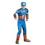 Captain America Steve Rogers Child Costume for Halloween Parties Comic Con and Superhero Adventures