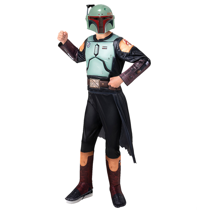 Boba Fett Child Qualux Costume for Halloween Parties and Star Wars Themed Celebrations