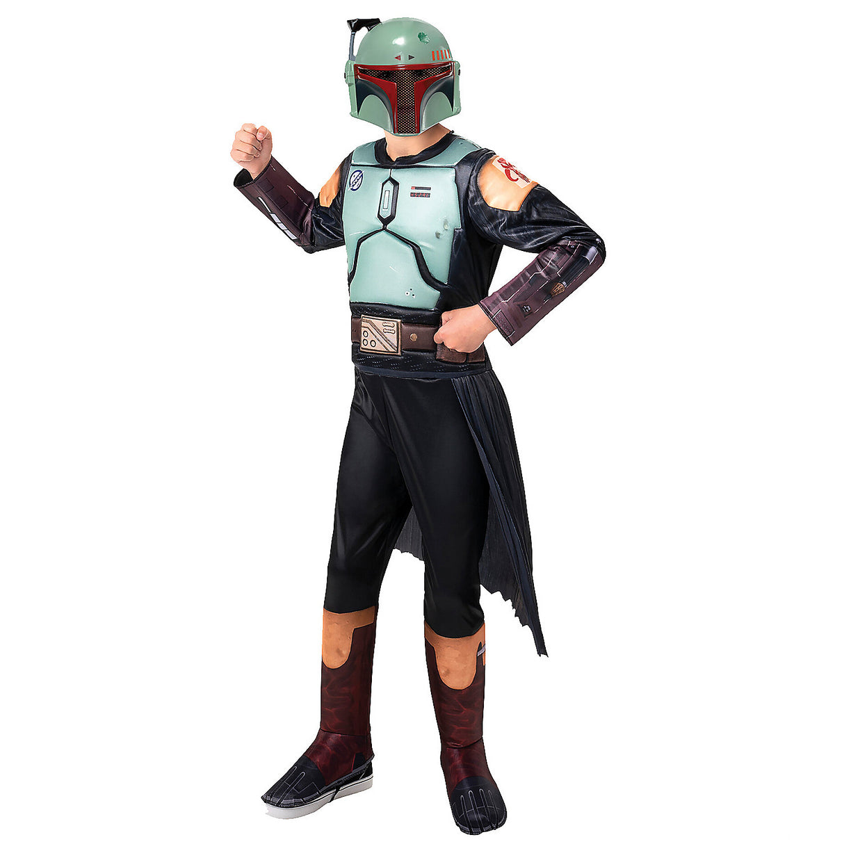 Boba Fett Child Qualux Costume for Halloween Parties and Star Wars Themed Celebrations
