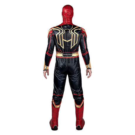 Spider-Man Integrated Suit Adult Costume for Halloween Parties Comic Con and Superhero Events