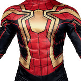 Spider-Man Integrated Suit Adult Costume for Halloween Parties Comic Con and Superhero Events