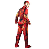 Premium Adults Qualux Marvel Iron Man Jumpsuit Costume for Halloween Parties Comic Events and Superhero Dress Up