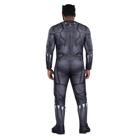 Disfraz Marvel Black Panther Qualux para adultos, para fiestas de Halloween, Comic Con y eventos de superhéroes