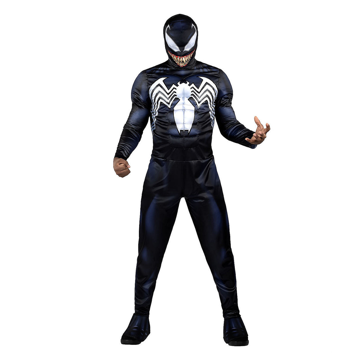 Marvel Venom Jumpsuit Adult Costume for Halloween Comic Con and Superhero Themed Parties