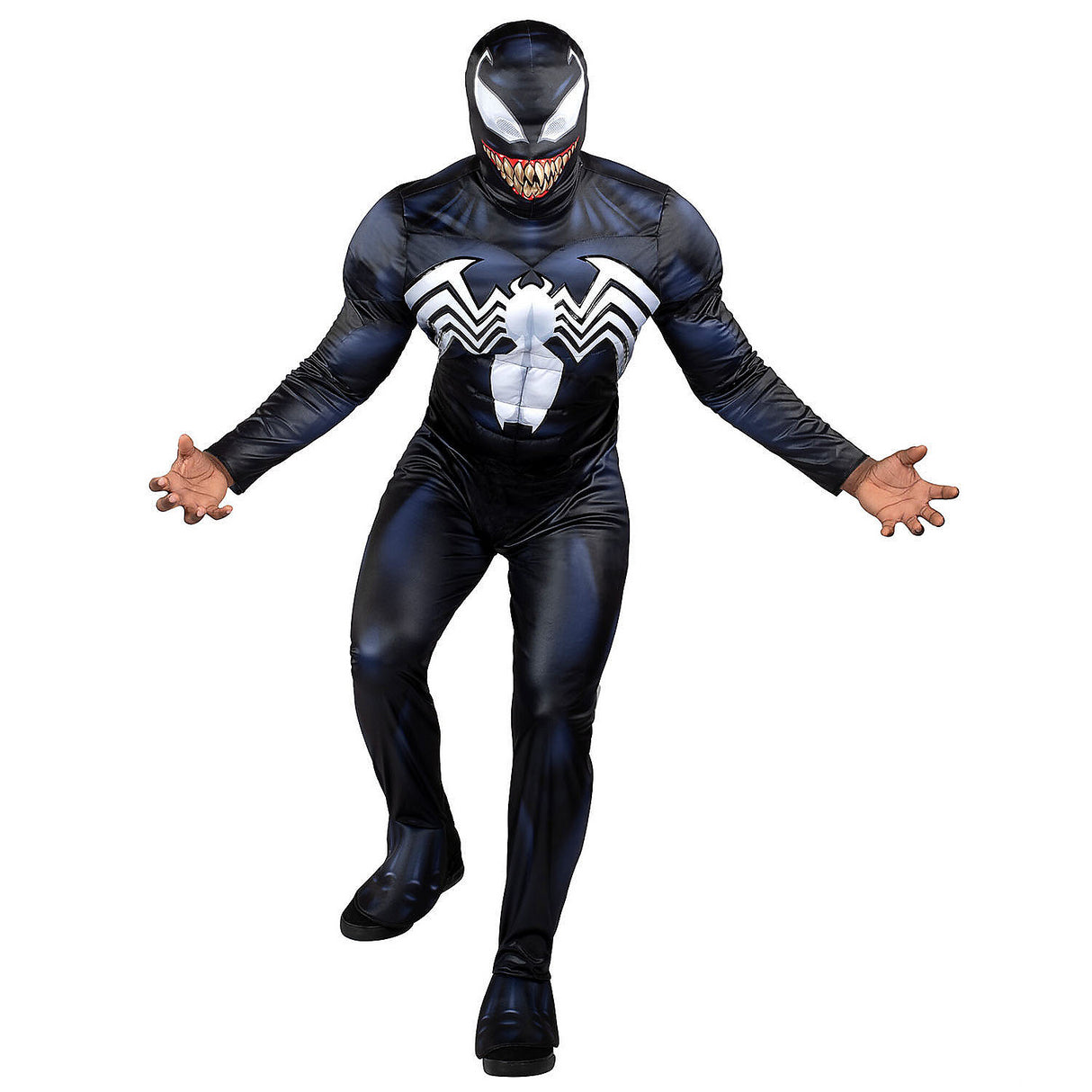 Marvel Venom Qualux Costume for Adults for Halloween Parties Comic Con and Superhero Events