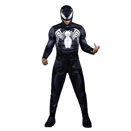 Adults Qualux Marvel Venom Jumpsuit Costume