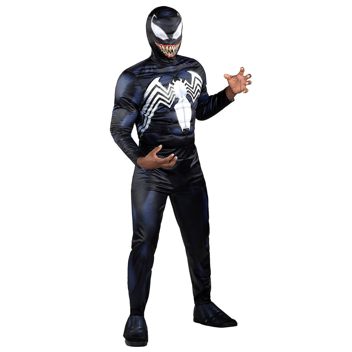 Marvel Venom Jumpsuit Adult Costume for Halloween Comic Con and Superhero Themed Parties