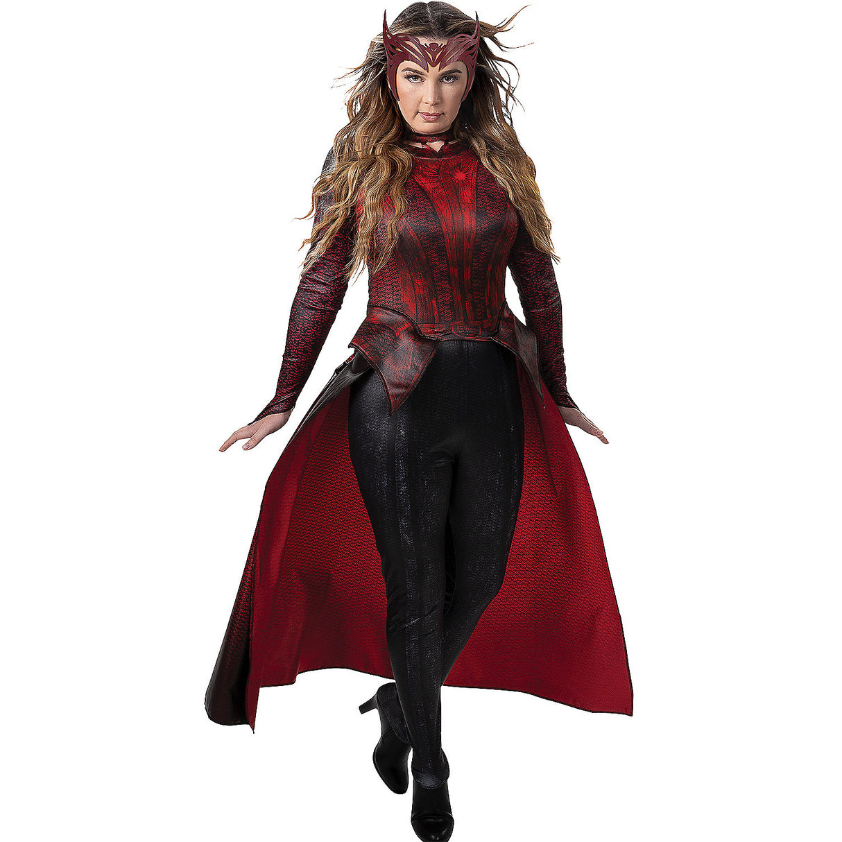 Scarlet Witch Superhero Costume for Women for Halloween Parties and Comic Con Events
